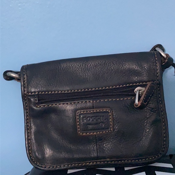 Fossil Black Cross Body Bag - Picture 2 of 2